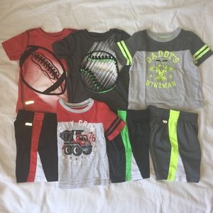 Jumping beans boys 18mo summer active lot